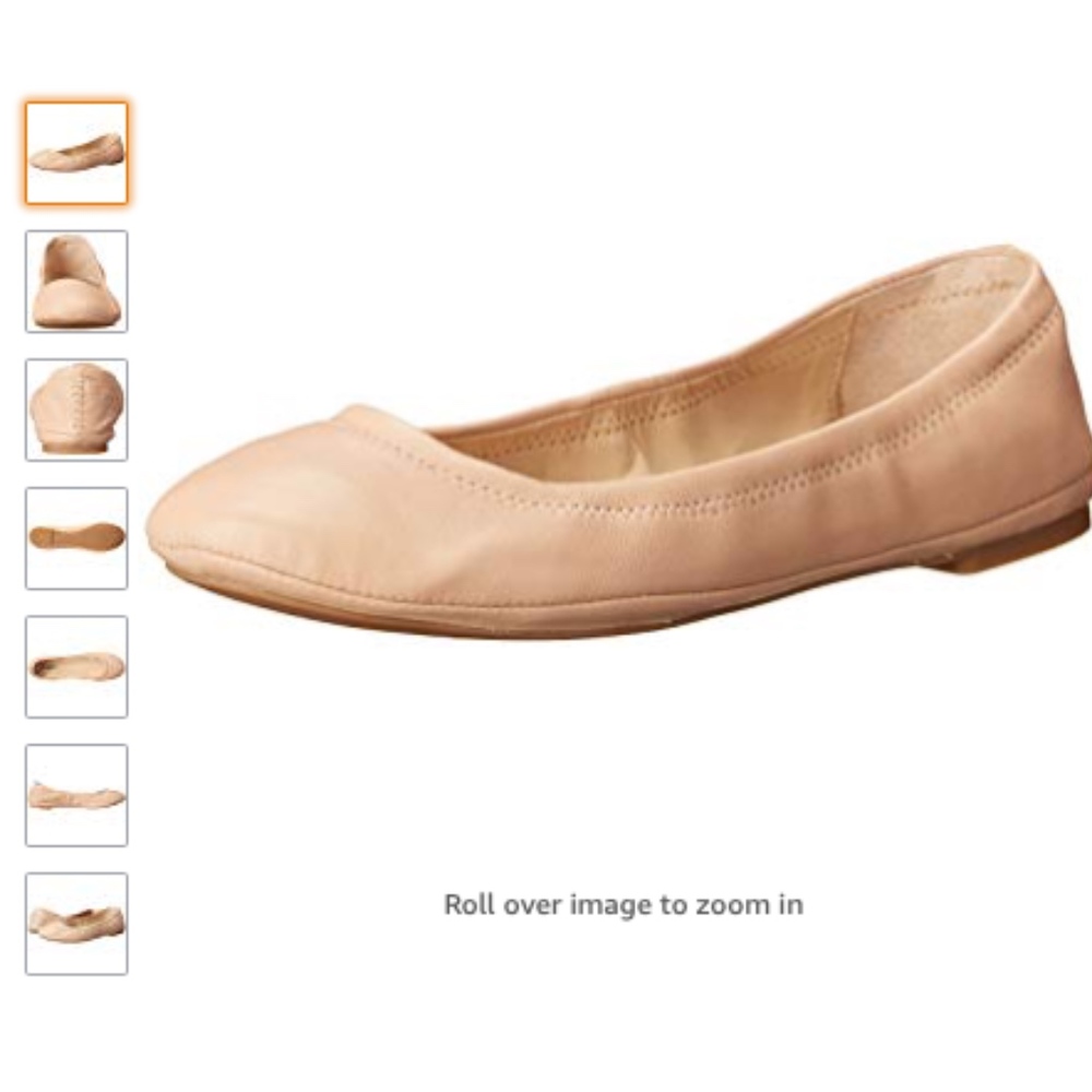 Lucky brand leather flats